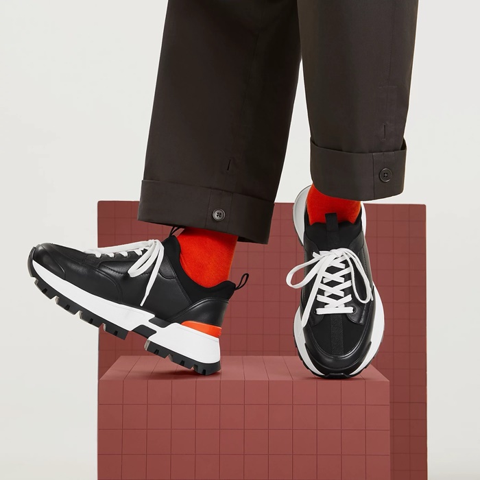 エルメスメンズジャンピースニーカーs6288