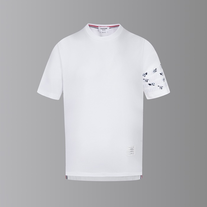 トムブラウンメンズラウンド半袖Tシャツc7651