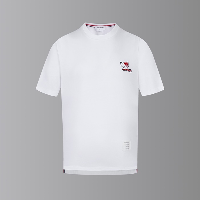 トムブラウンメンズラウンド半袖Tシャツc7657