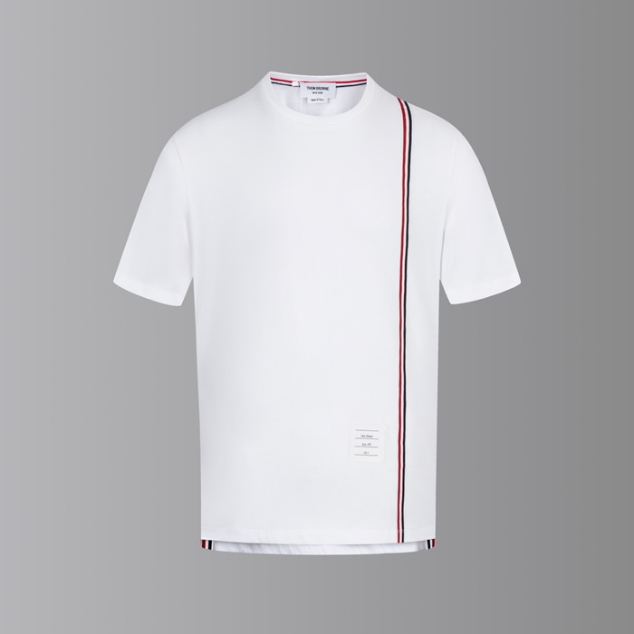 トムブラウンメンズラウンド半袖Tシャツc7678