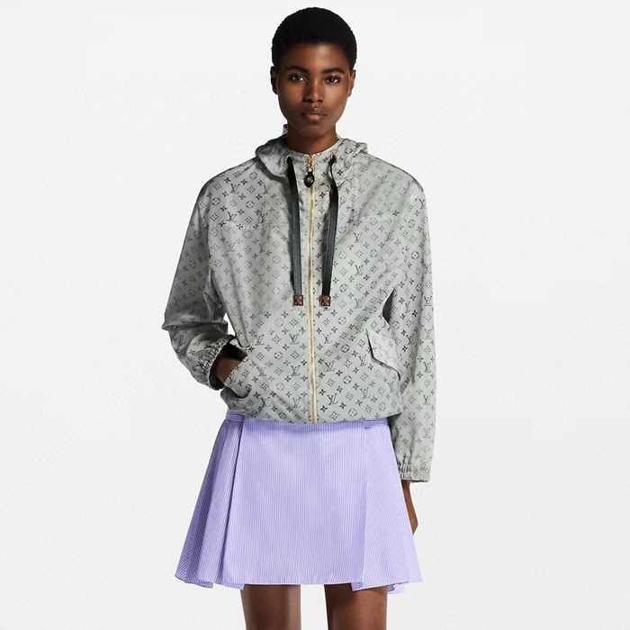 ルイヴィトンレディースモノグラムフーデッドパーカーc7704