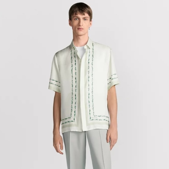 ディオールメンズクチュール半袖シャツc7713