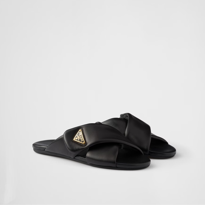 プラダレディースナッパミュールs6333