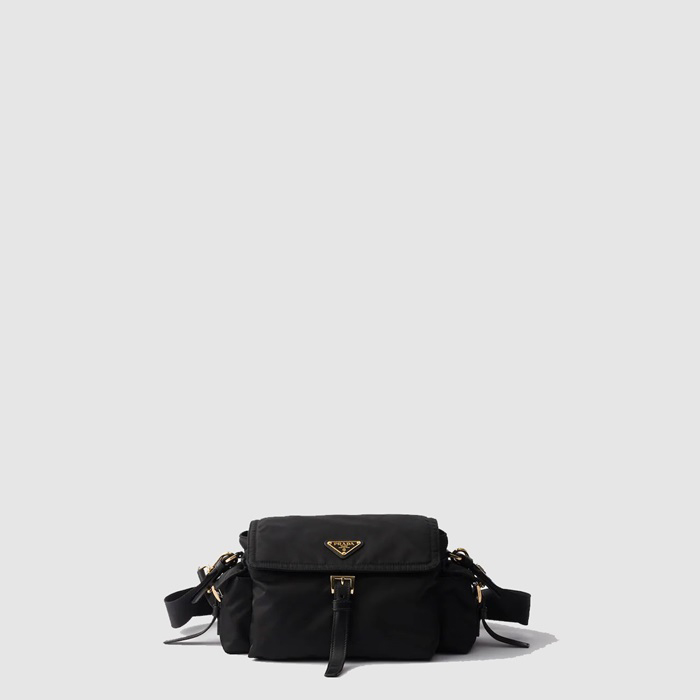 プラダメンズスモールリナイロンショルダーバッグ1D394b7735