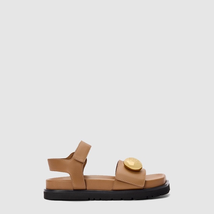 ロエベレディースブルパースベットサンダルs6544