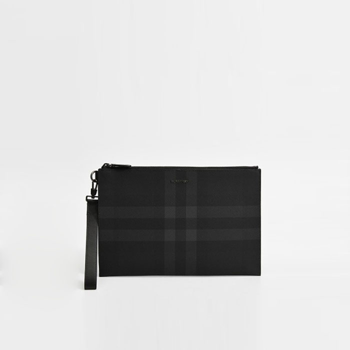 バーバリーメンズヴィンテージラージクラッチバッグb7760