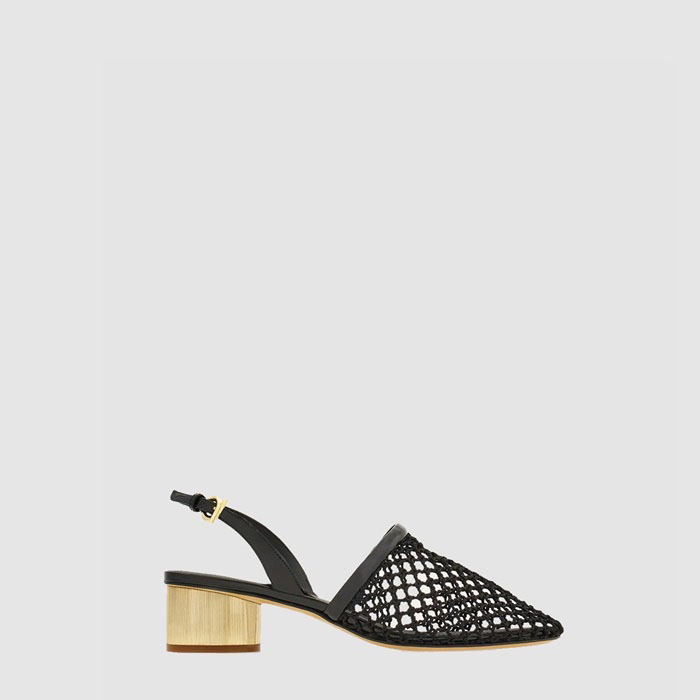 サルヴァトーレフェラガモレディースメッシュサンダルs6753