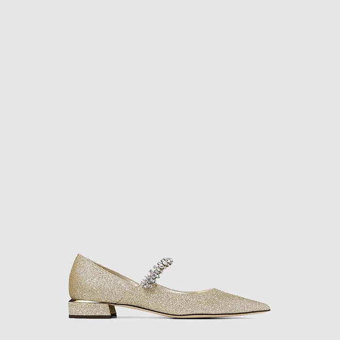 ジミーチュウレディースビングポンプフラットs6783