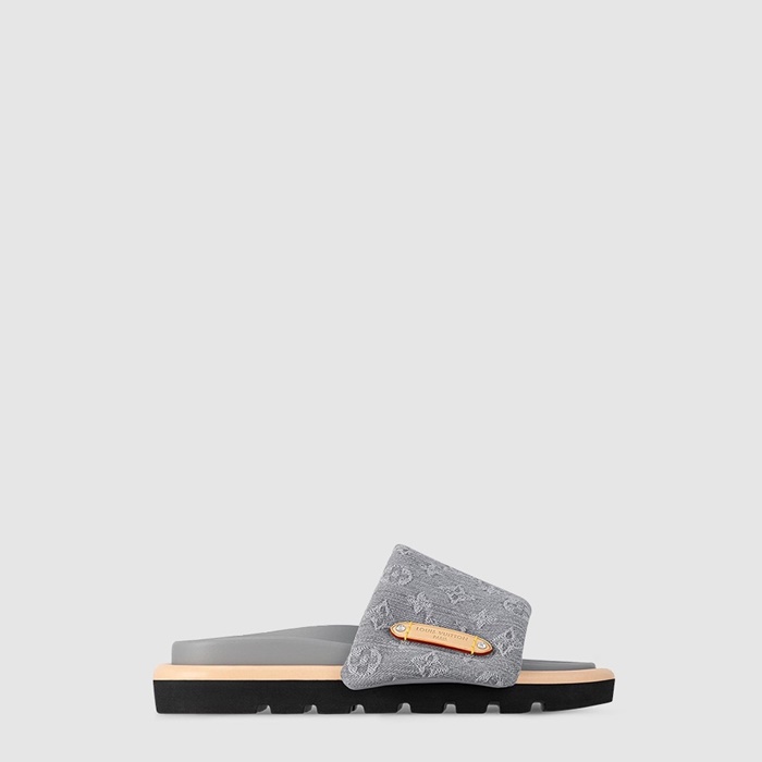 ルイヴィトンユニセックスフルピローフラットコンフォートミュールs6856