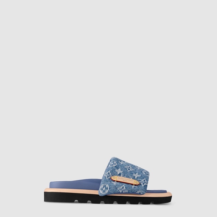 ルイヴィトンユニセックスフルピローフラットコンフォートミュールs6857