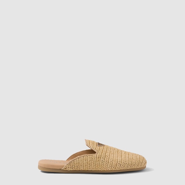 プラダレディースクロシェミュールスリッパs6859