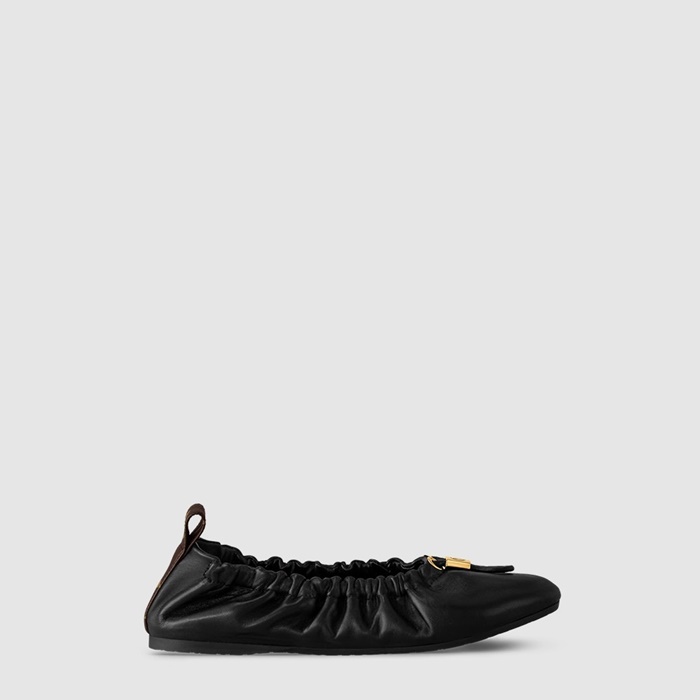 ルイヴィトンレディースフラットバレリーナs6877