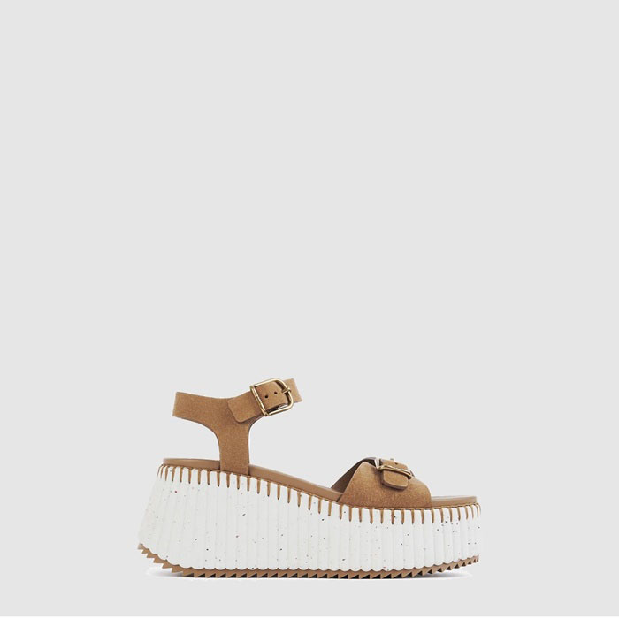 クロエレディースウェッジサンダルs7044