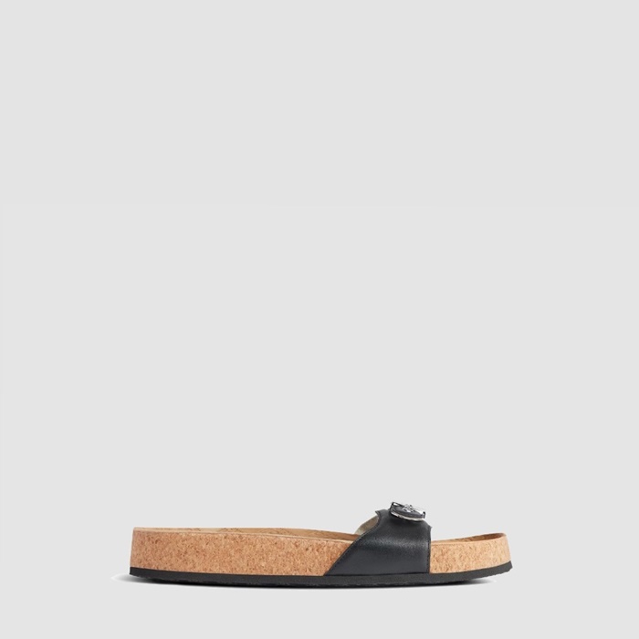 バレンシアガレディースショールフラットサンダルs7062