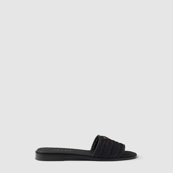 プラダレディースクロシェスライドs7076