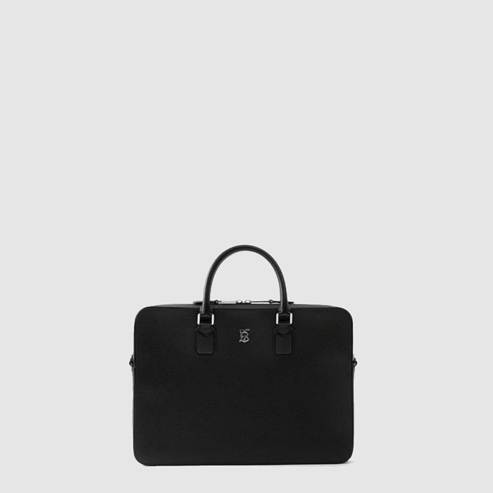 バーバリーメンズスリムエインズワースブリーフケースb7793