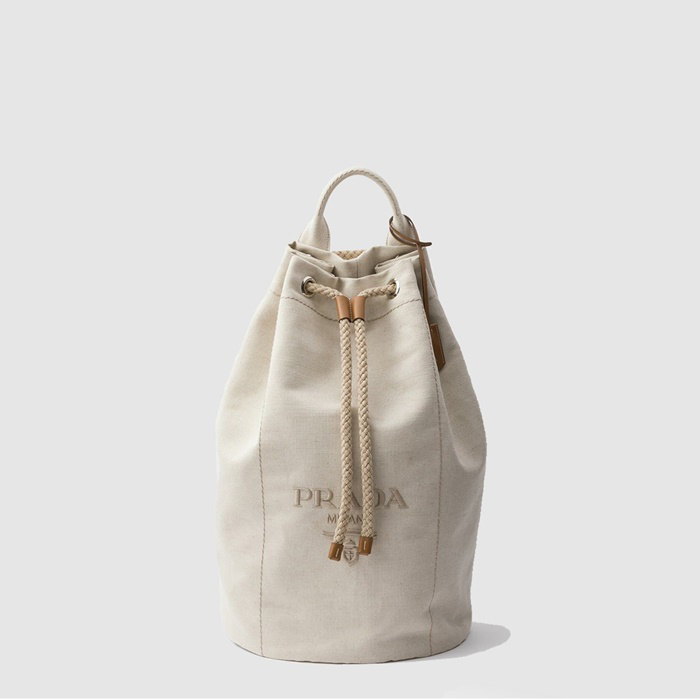 プラダメンズキャンバスドローストリングダッフルバッグ2Y011b7816