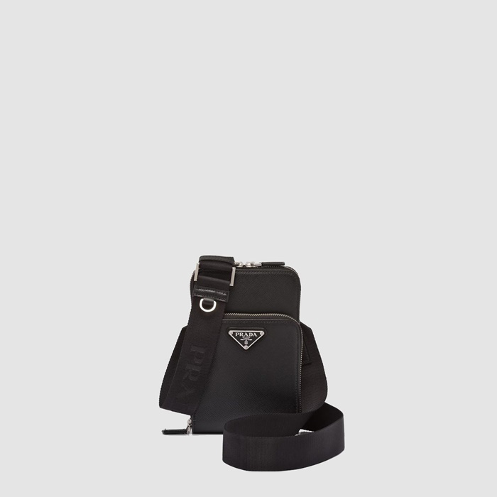 プラダメンズサフィアーノレザースマートフォンケース2H126b8016