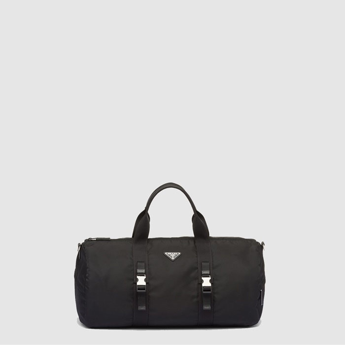 プラダメンズリナイロンサフィアーノレザーダッフルバッグ2C015b9119
