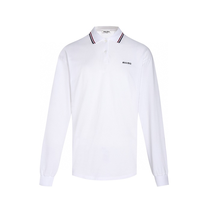 ミュウミュウメンズポロ長袖Tシャツc7822