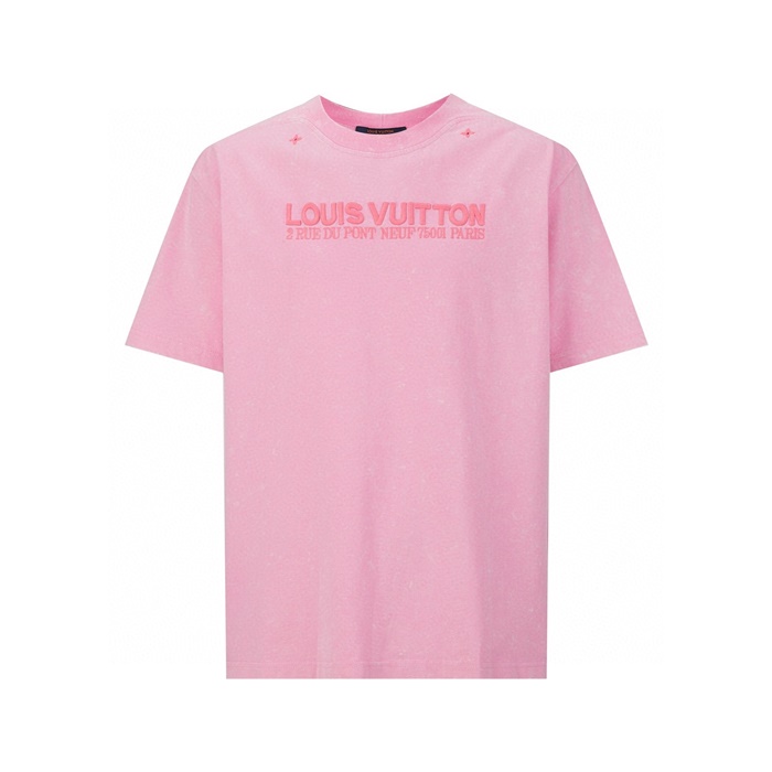 ルイヴィトンメンズラウンド半袖Tシャツc7832