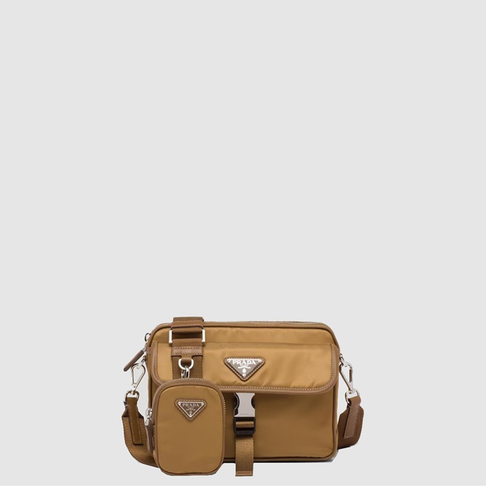 プラダメンズリナイロンショルダーバッグ2H133b9145