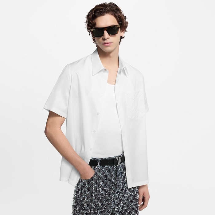 ルイヴィトンメンズ半袖シャツc7853