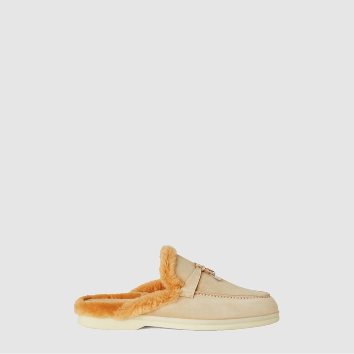 ロロピアーナメンズバブーシュチャームウォークスリッパs7344