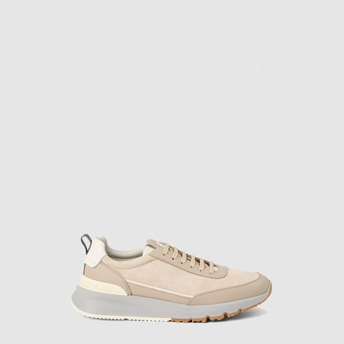 ブルネロクチネリメンズレザーランナーs7352