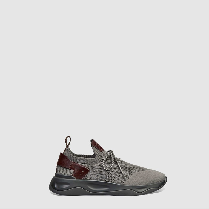 ベルルッティメンズシャドウカーフスキンスニーカーs7486