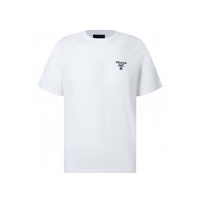 プラダメンズラウンド半袖Tシャツc7899