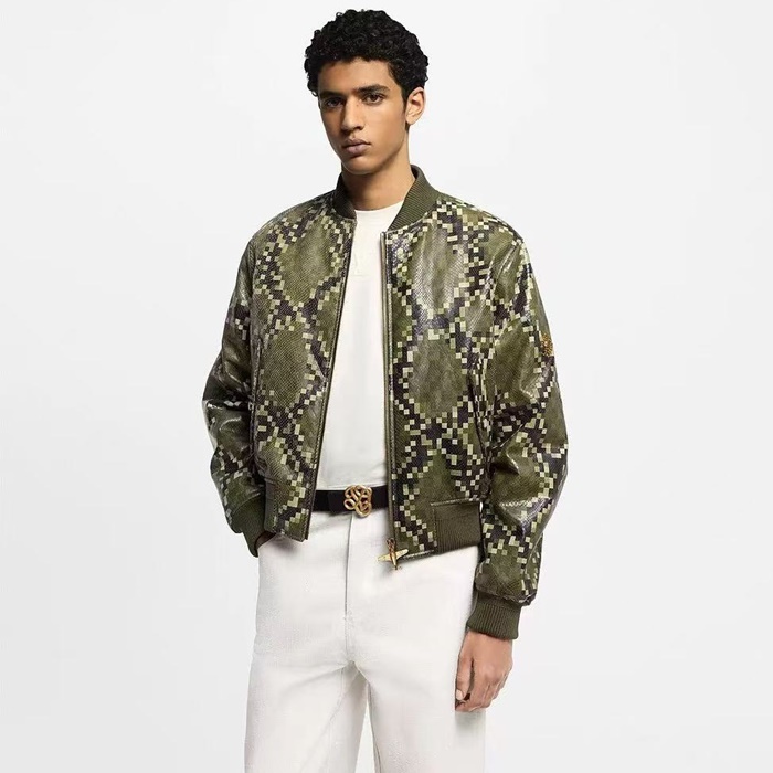 ルイヴィトンメンズレザージャケットc7981