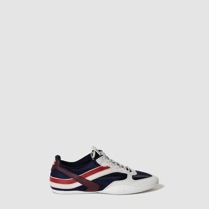 ミュウミュウメンズスエードスニーカーs7544