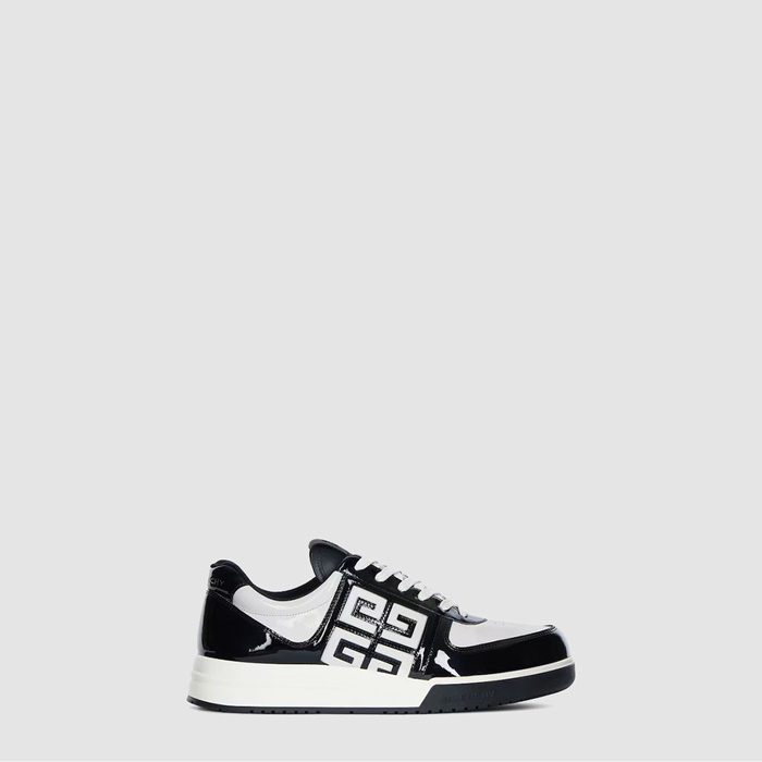 ジバンシィメンズG4パテント"レザースニーカーG4s7616