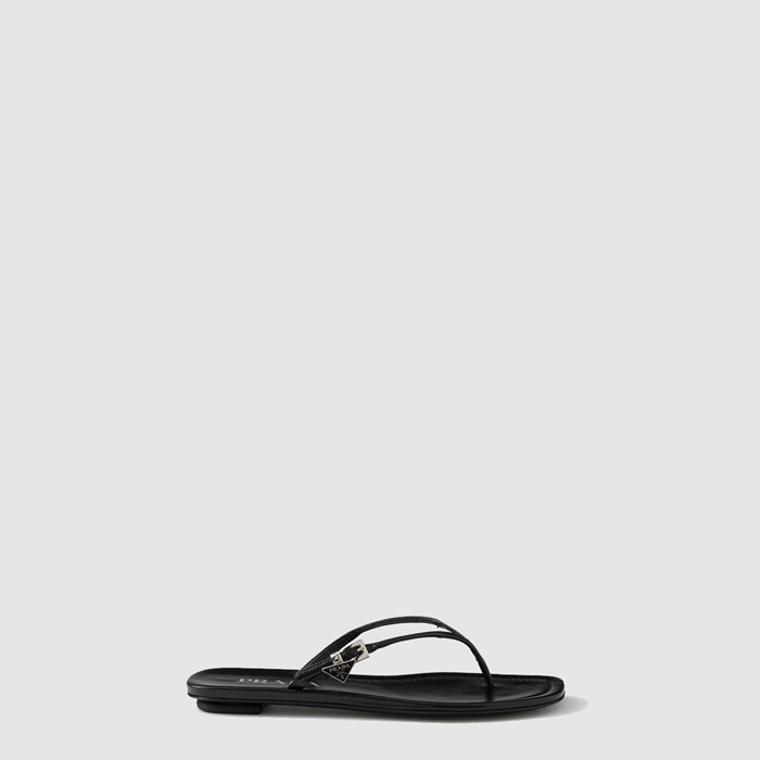 プラダレディースレザーひもサンダルs7923