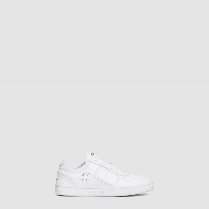 セリーヌユニセックストレーナーローレースアップスニーカー-s8059