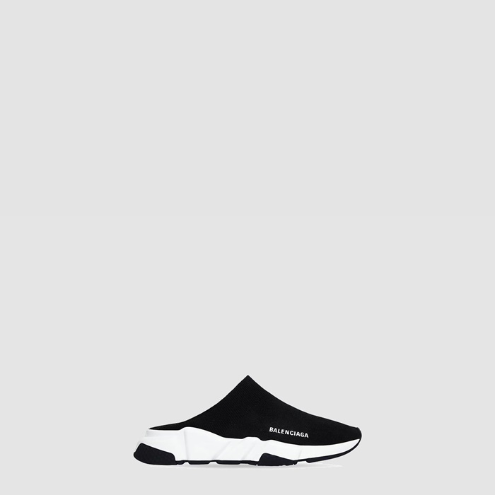 バレンシアガユニセックススピードリサイクルニットミュール​​s8062