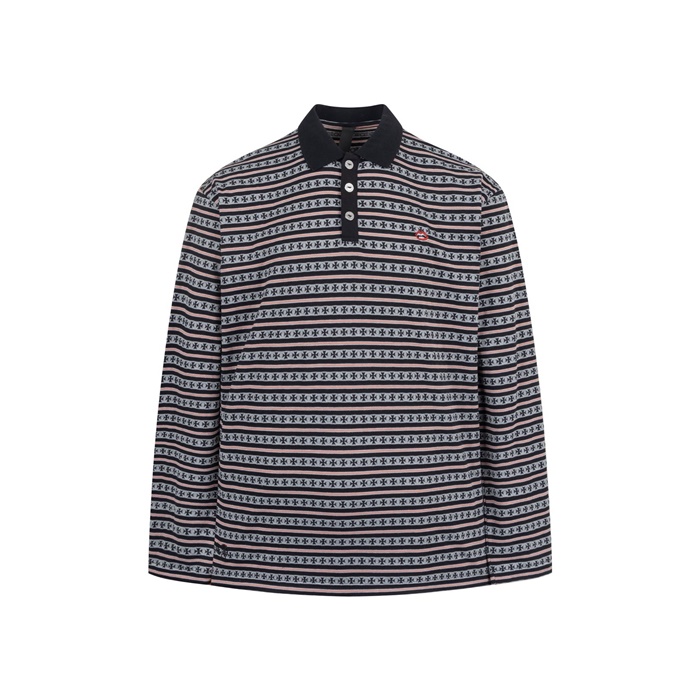 クロムハーツメンズポロ長袖Tシャツc8003