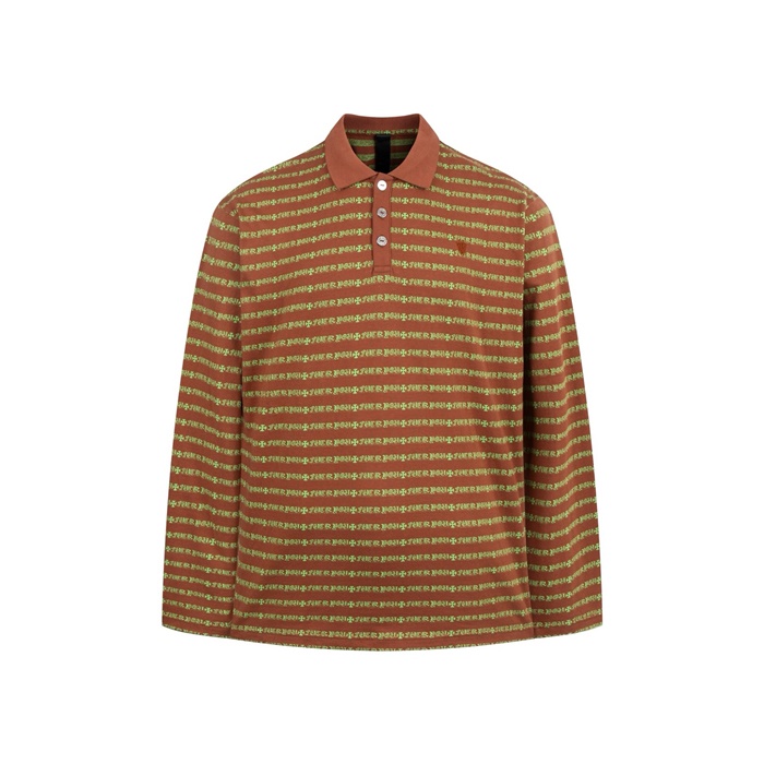 クロムハーツメンズポロ長袖Tシャツc8004