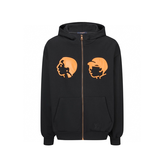 ルイヴィトンメンズジップアップフーディ-c8014