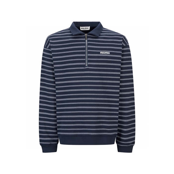 ミュウミュウメンズポロ長袖Tシャツc8015