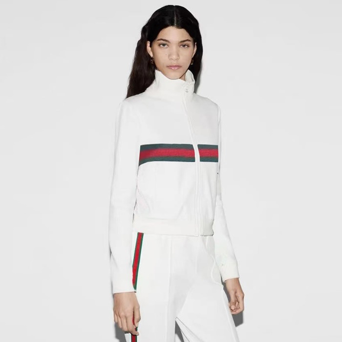 グッチレディースジャージードリルジャケットパンツc8055