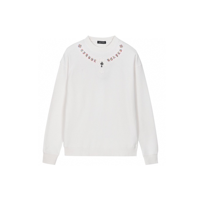 クロムハーツメンズラウンド長袖Tシャツc8133