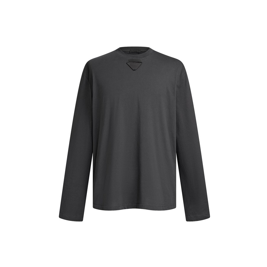 プラダメンズラウンド長袖Tシャツc8141