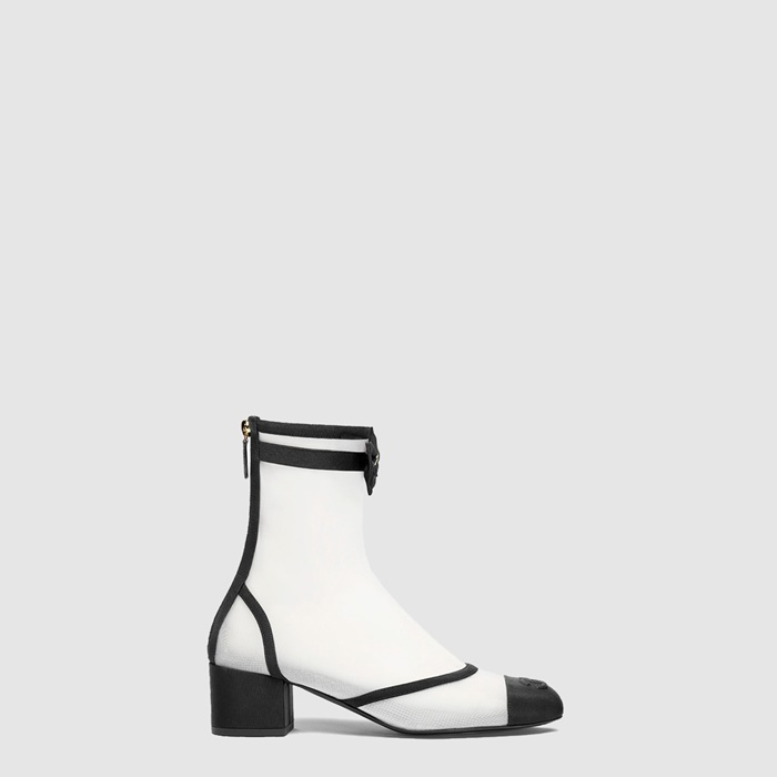 シャネルレディースショートブーツs8102