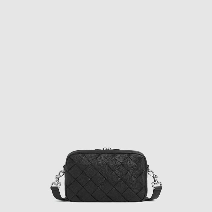 ボッテガヴェネタメンズスモールイントレチャートカメラバッグb9301