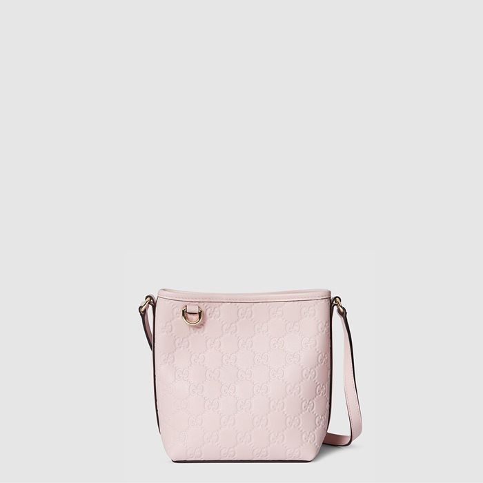 グッチレディースエンブレムナノバケットバッグb9347