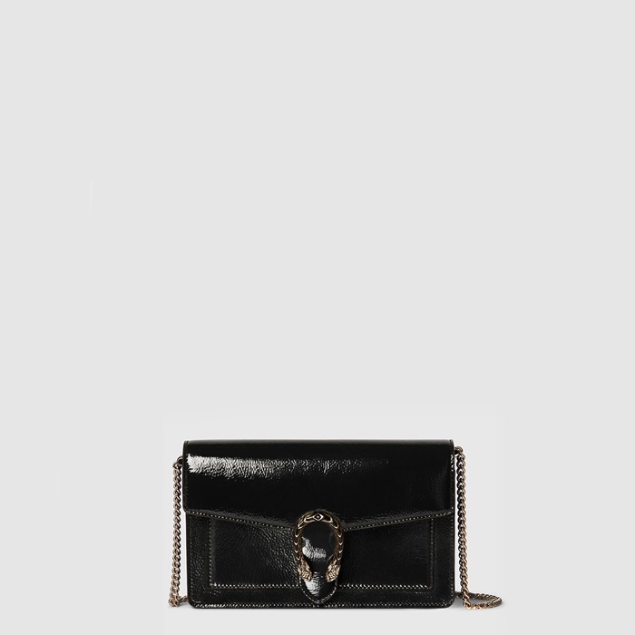 グッチレディースディオニュソスチェーン二つ折り財布b9481