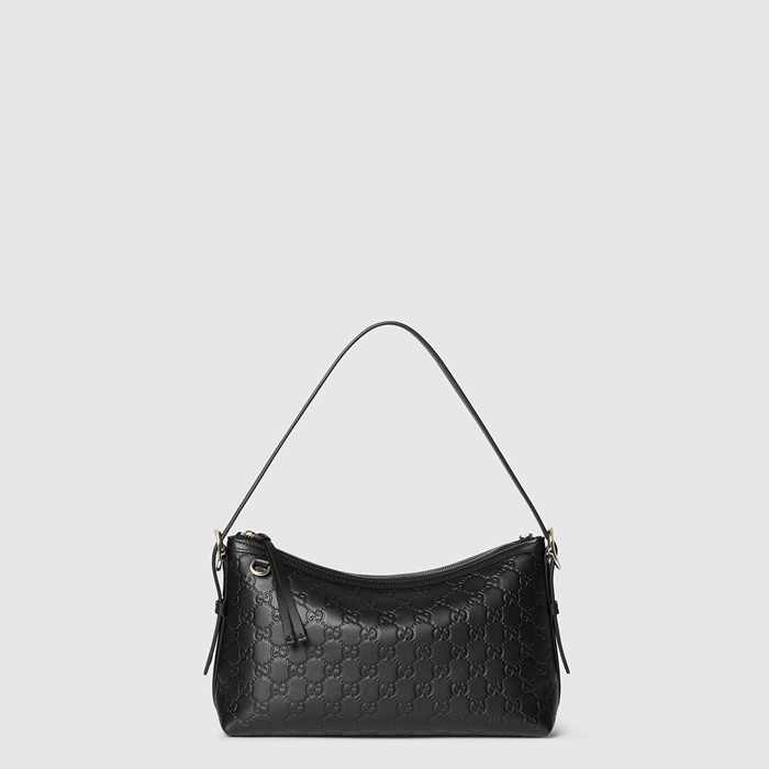 グッチレディースエンブレムミディアムショルダーバッグb9509