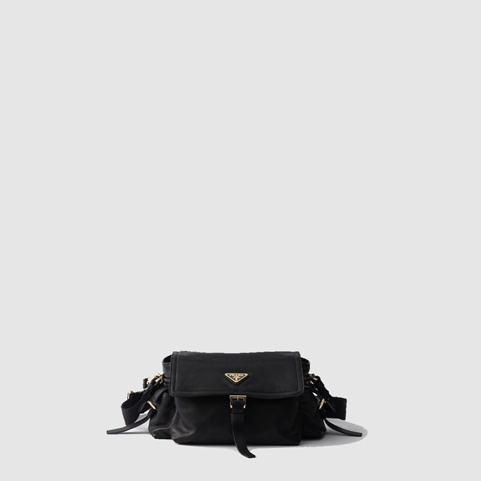 プラダレディースエクスプローアミディアムナッパレザーショルダーバッグ1D394b9533